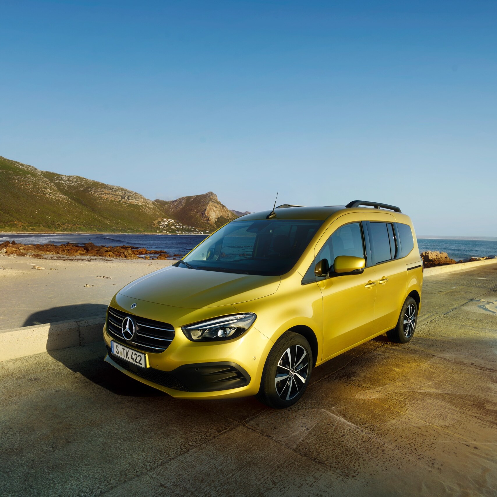 O Classe T: descubra o primeiro monovolume de pequenas dimensões premium da Mercedes-Benz.