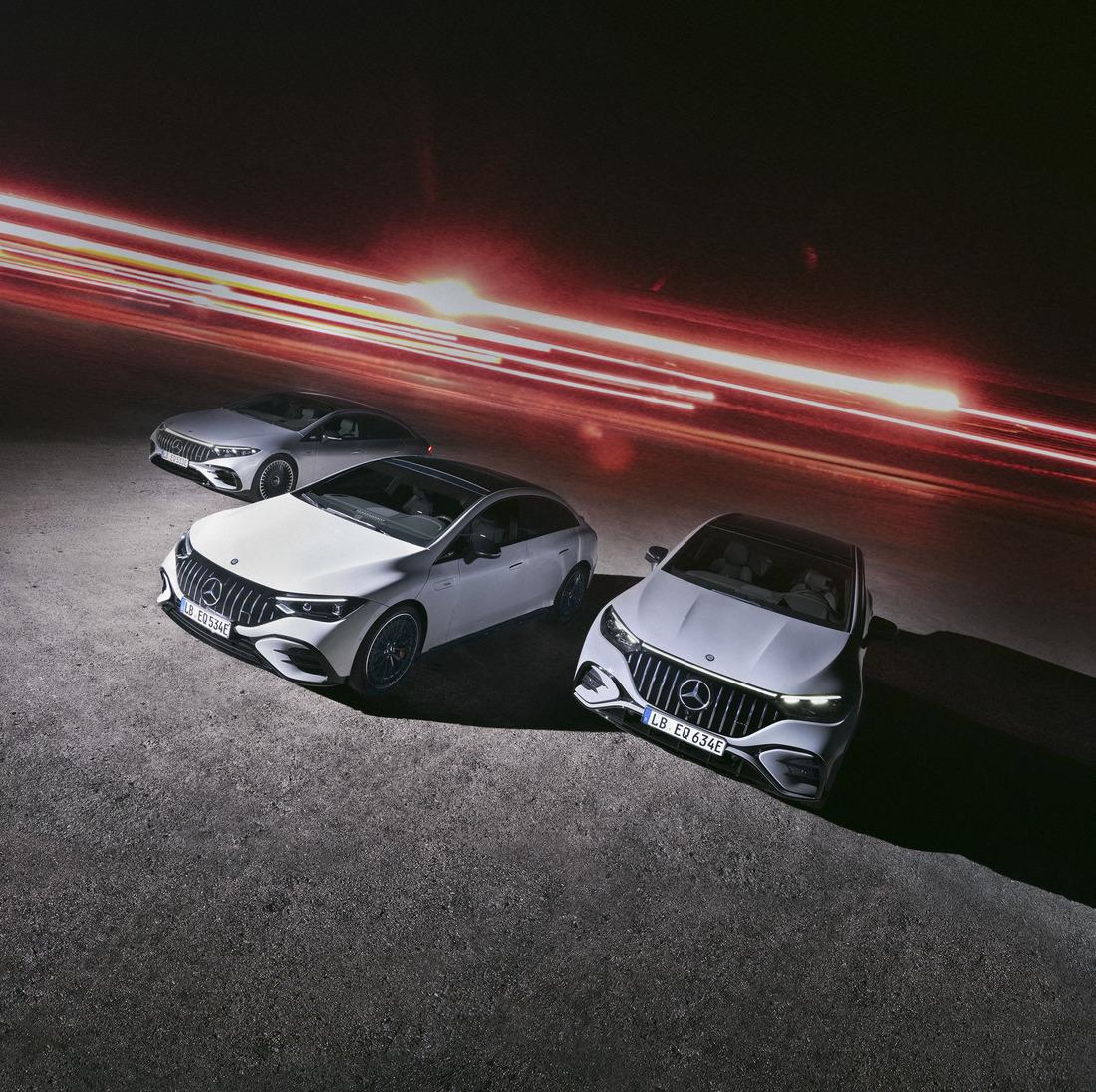 Mercedes-AMG hybrid and all-electric models