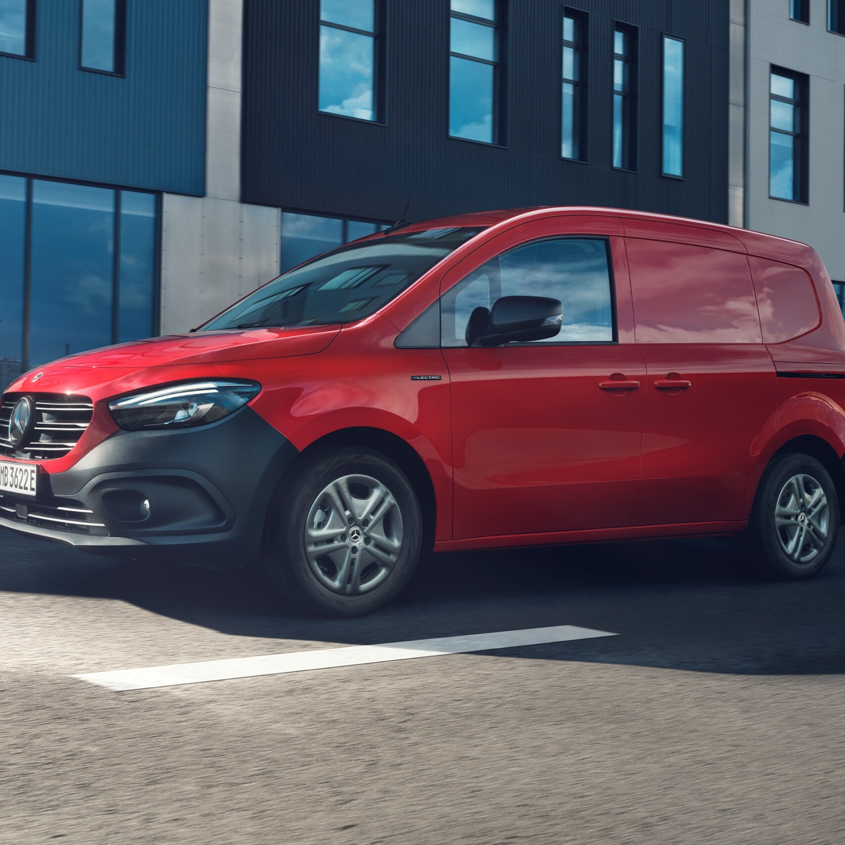 O Mercedes-Benz eCitan Furgão.