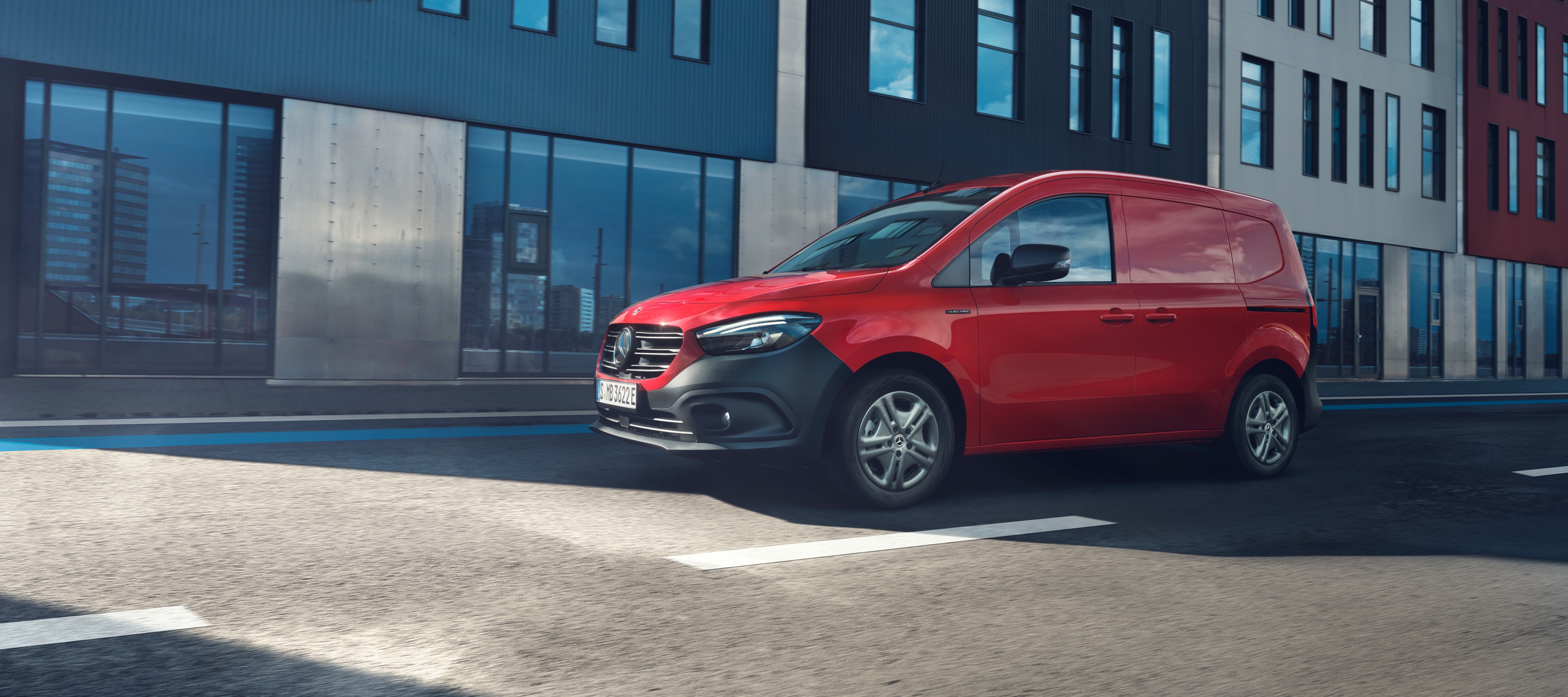 Acionamentos alternativos | Citan Furgão | Mercedes-Benz O Mercedes-Benz eCitan Furgão.