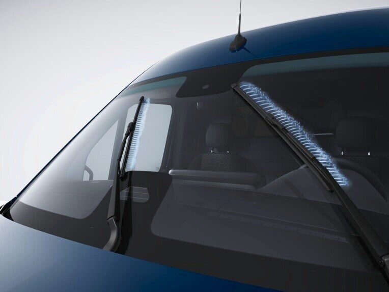 O WET WIPER SYSTEM do Mercedes-Benz eSprinter Furgão.