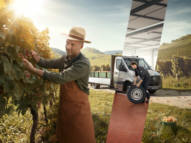 No leasing de serviços, combina a utilização do veículo com um Pack Serviços da Mercedes-Benz.