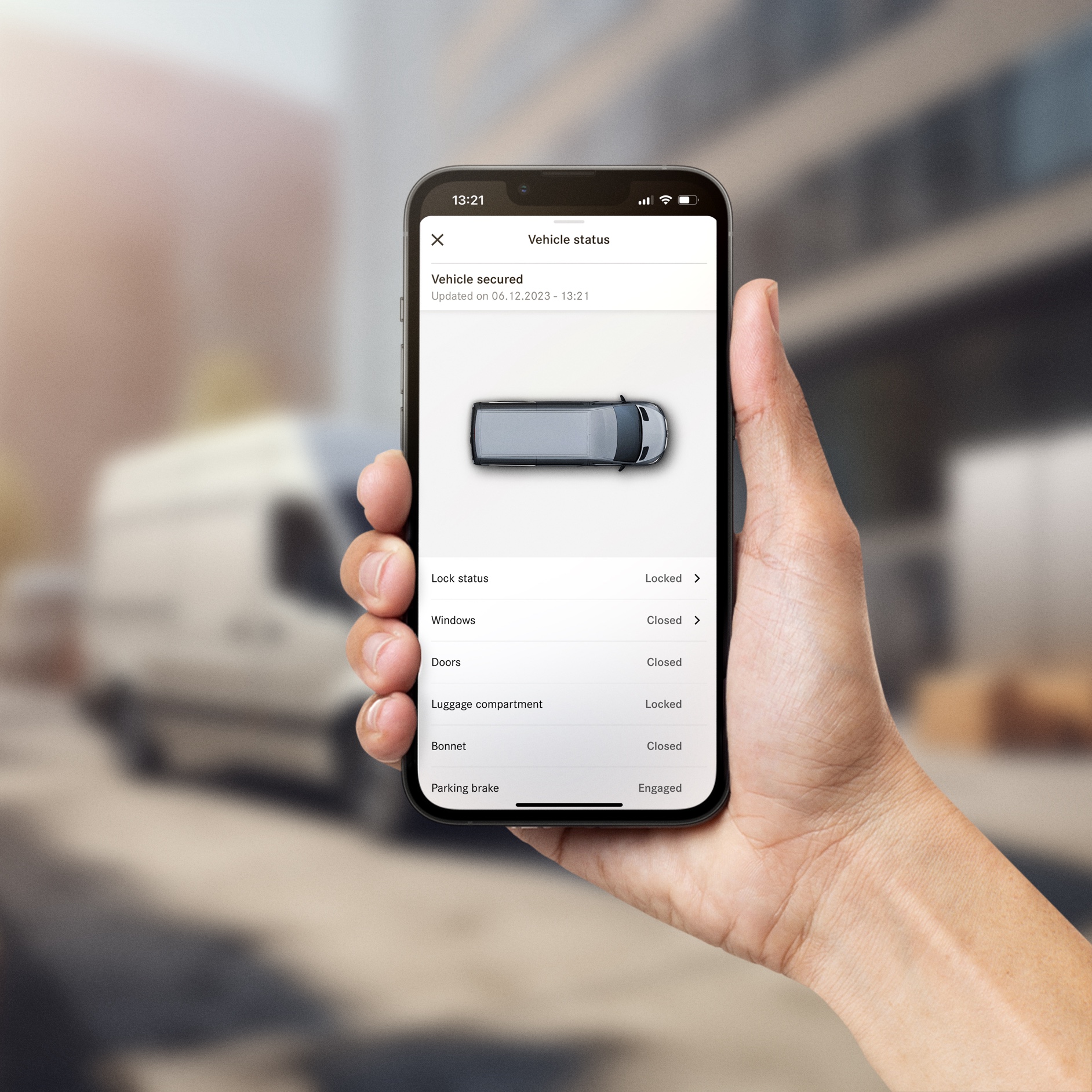 Extras Digitais | Furgão Sprinter | Mercedes-Benz Extras digitais para um veículo comercial ligeiro da Mercedes-Benz.