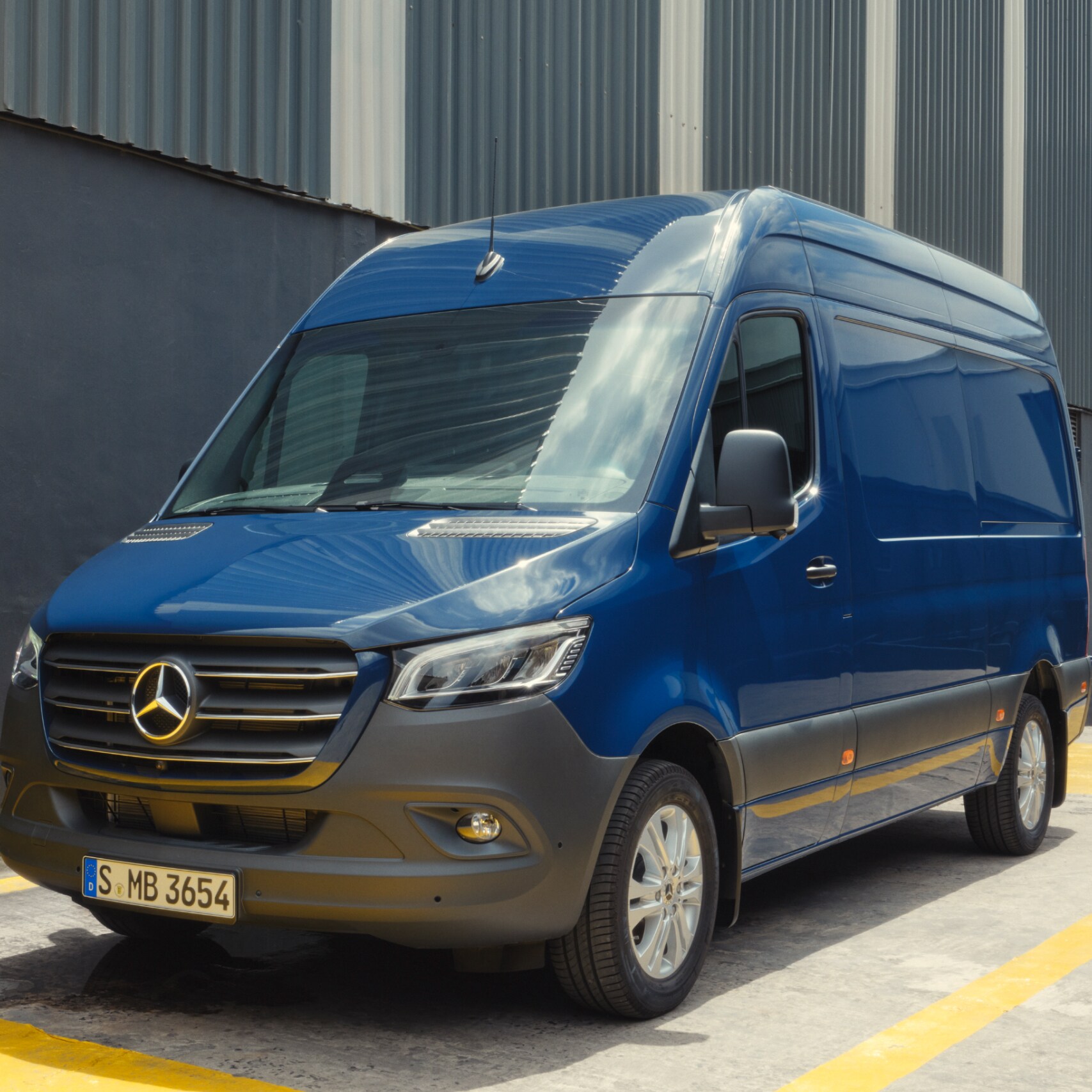 O Sprinter Furgão da Mercedes-Benz.