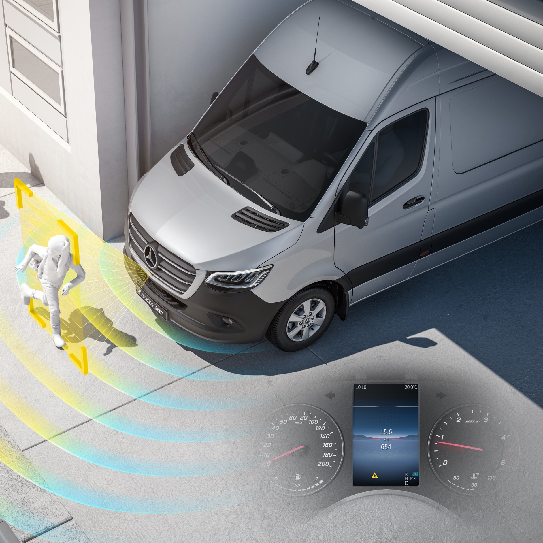 Assistente de informações de start-up (MOIS) | Sprinter Tourer | Mercedes-Benz Assistente de informações de start-up (MOIS) para Mercedes-Benz Sprinter Tourer.