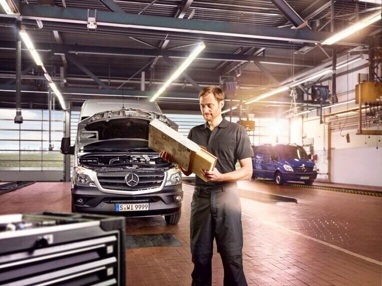 No leasing de serviços, combina a utilização do veículo com um Pack Serviços da Mercedes-Benz.