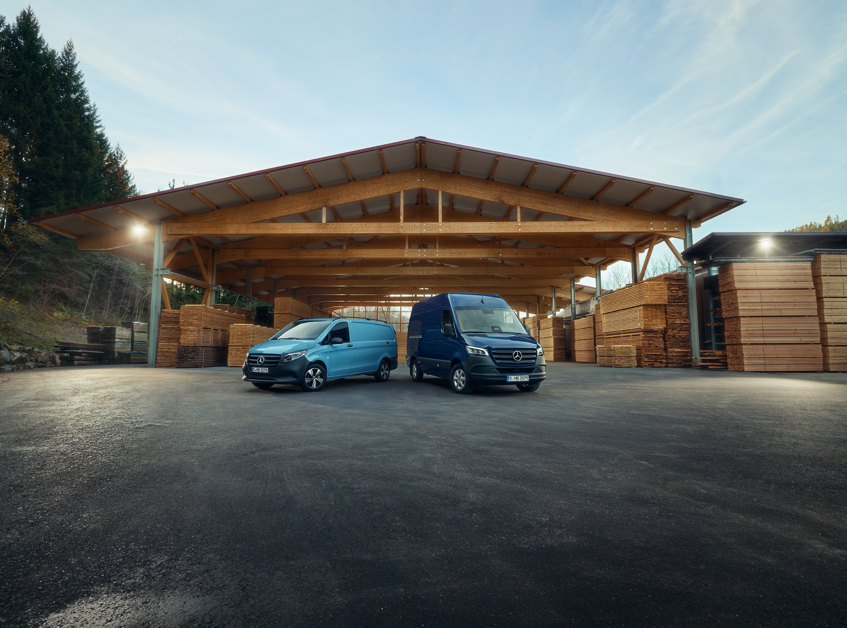Comerciais ligeiros | Veículos comerciais | Mercedes-Benz O Mercedes-Benz Vito e Sprinter