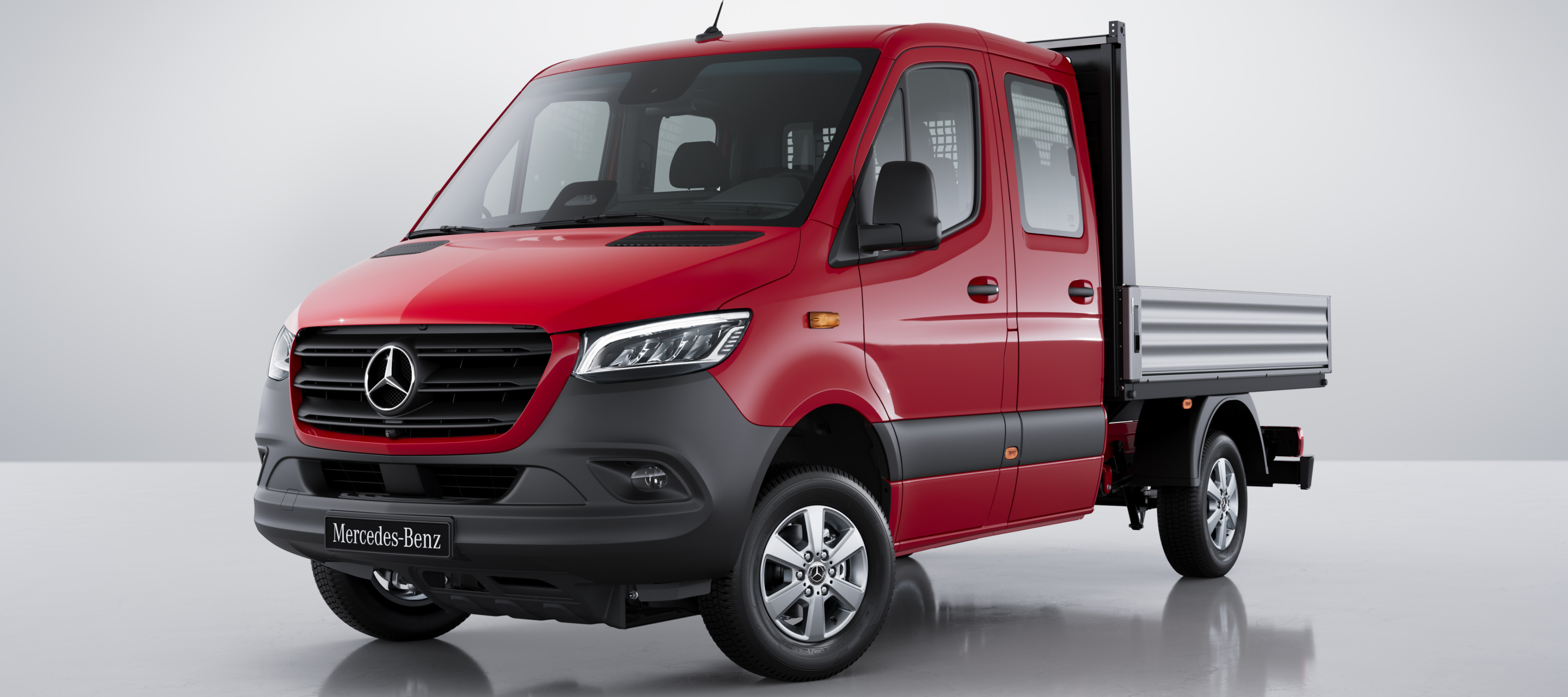 Comparação de veículos | Sprinter Veículo de Plataforma | Mercedes-Benz O Sprinter Veículo de Plataforma da Mercedes-Benz.
