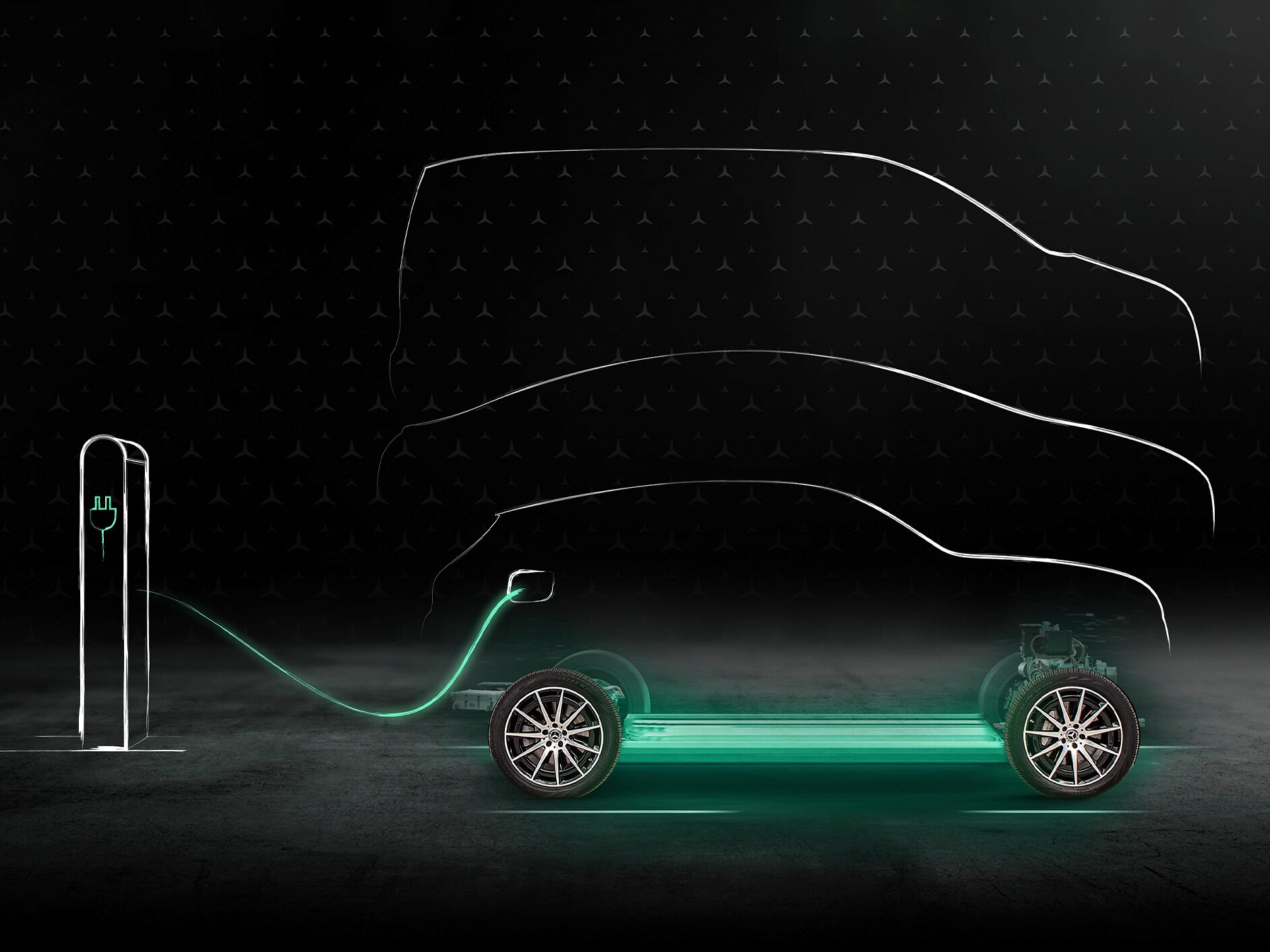 Renewable Charging para veículos comerciais ligeiros Mercedes-Benz.