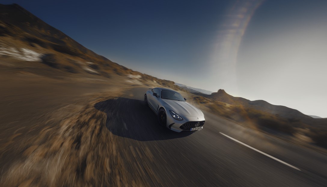 O novo Mercedes-AMG GT Coupé.