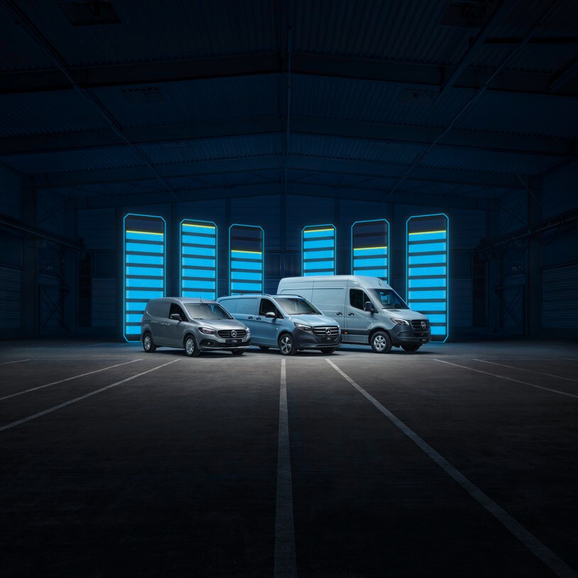 Gama Elétrica Mercedes-Benz Vans