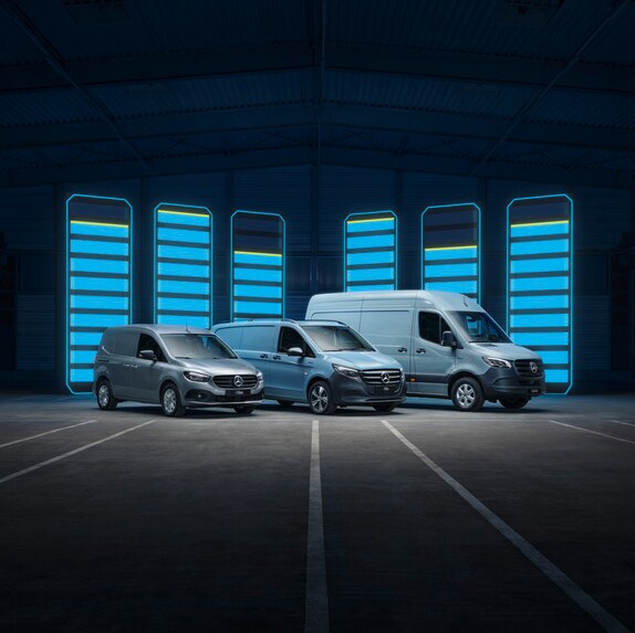 Gama Elétrica Mercedes-Benz Vans