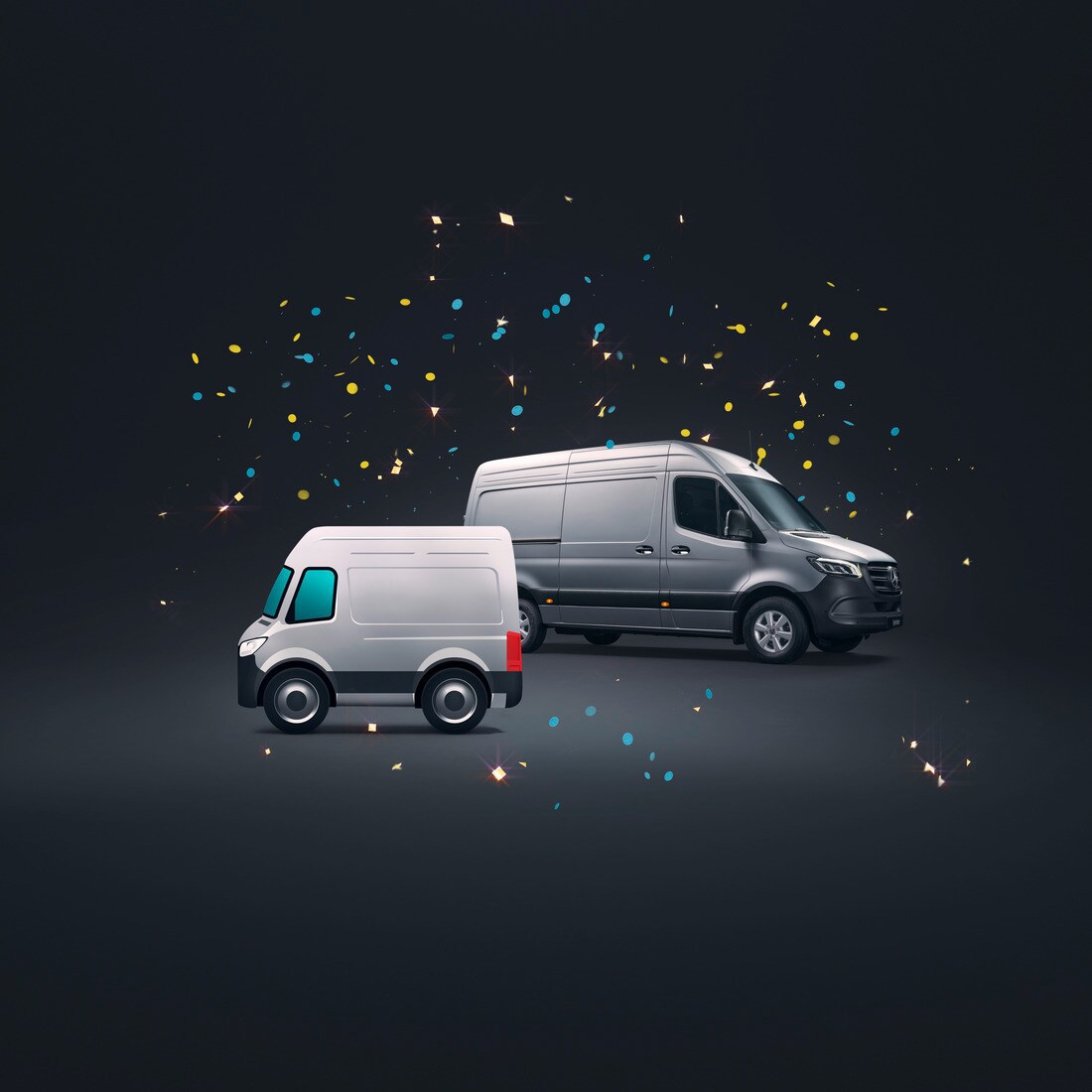 Novos eSprinter a caregar