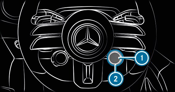 DYNAMIC SELECT - Selecionar o programa de condução (veículos Mercedes-AMG)